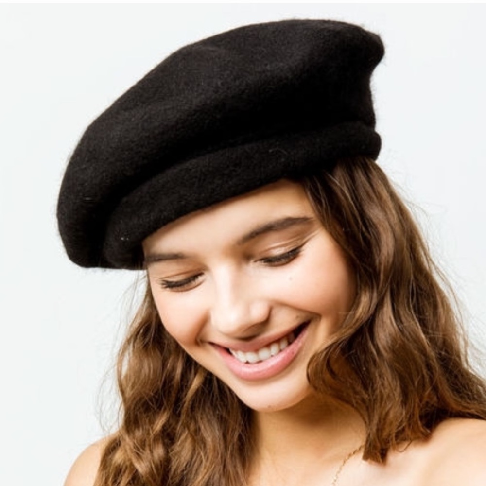 Wool Beret Hat